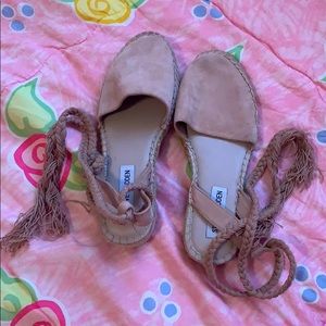 Blush pink Steve Madden espadrilles